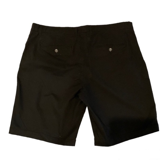 Goodfellow & Co Men's Linden Flat Front  Black Shorts - Picture 5 of 6